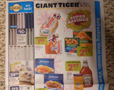 Giant Tiger Canada Flyer Sneak Peek January 6th – 12th