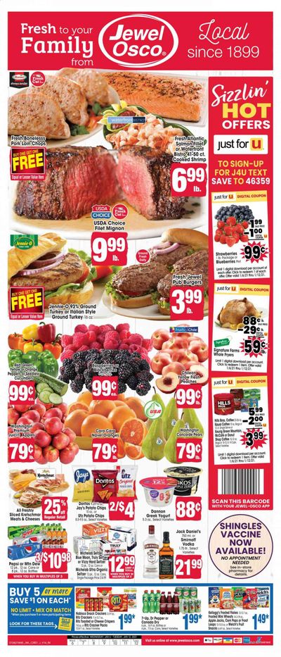 Jewel Osco (IN) Weekly Ad Flyer January 6 to January 12