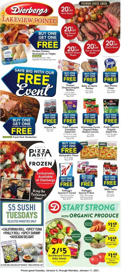Dierbergs (MO) Weekly Ad Flyer January 5 to January 11