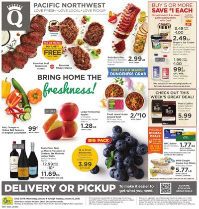 QFC Weekly Ad Flyer January 6 to January 12