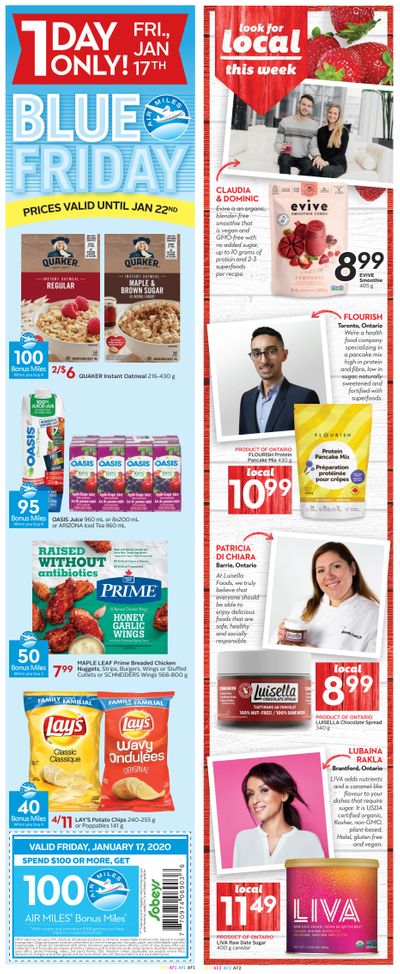 Sobeys (ON) Flyer January 16 to 22