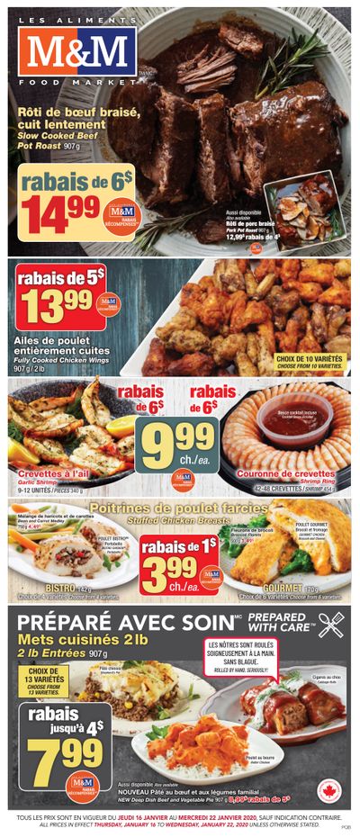 M&M Food Market (QC) Flyer January 16 to 22