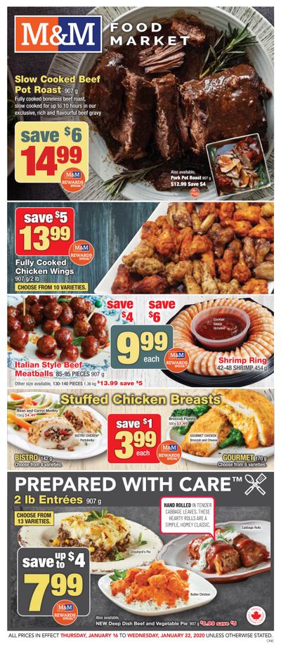 M&M Food Market (ON) Flyer January 16 to 22