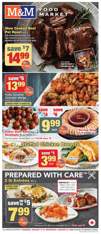 M&M Food Market (Atlantic & West) Flyer January 16 to 22