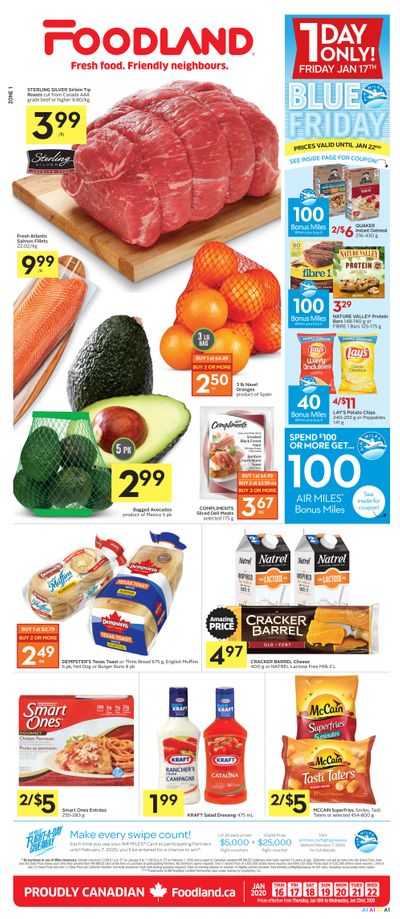 Foodland (ON) Flyer January 16 to 22