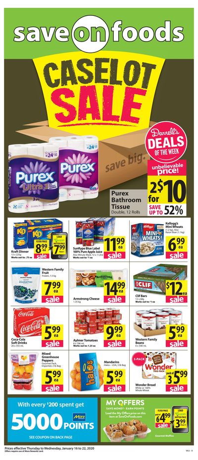 Save on Foods (AB) Flyer January 16 to 22