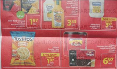 Walmart Canada Tostitos Deal January 16th – 22nd