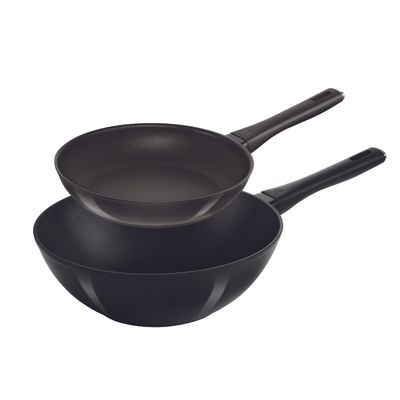 Zwilling Madura Plus 2 Piece Aluminum Frypan And Wok Set On Sale for $ 89.99 at Zwilling Canada 