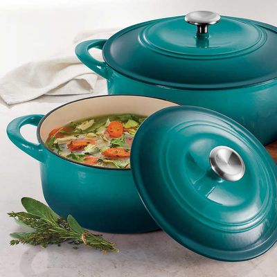 Tramontina Cast Iron Covered Casserole Set, 2-piece On Sale for $ 99.99 at Costco Canada