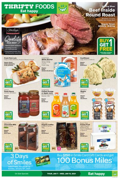 Thrifty Foods Flyer January 7 to 13
