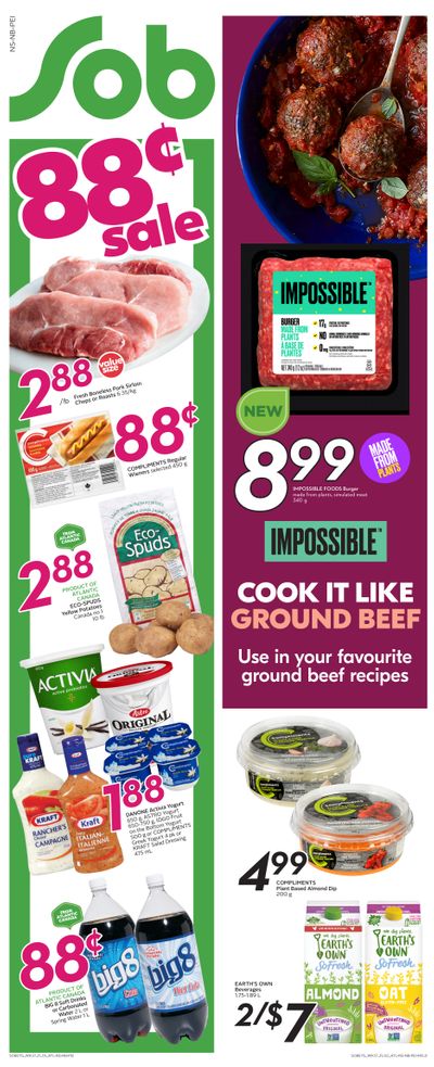 Sobeys (Atlantic) Flyer January 7 to 13
