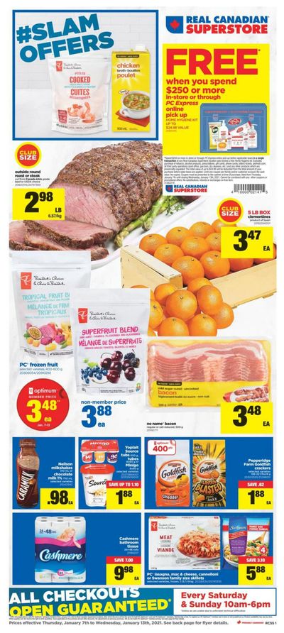 Real Canadian Superstore (ON) Flyer January 7 to 13