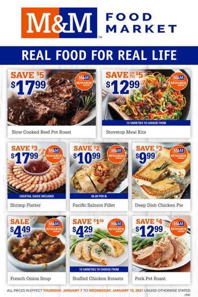 M&M Food Market (ON) Flyer January 7 to 13