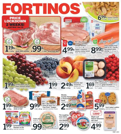Fortinos Flyer January 7 to 13