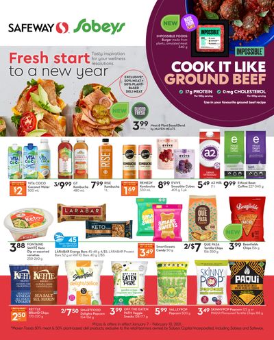 Sobeys (West) Flyer January 7 to February 10