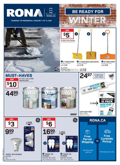 Rona (West) Flyer January 7 to 13