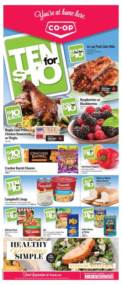 Co-op (West) Food Store Flyer January 7 to 13