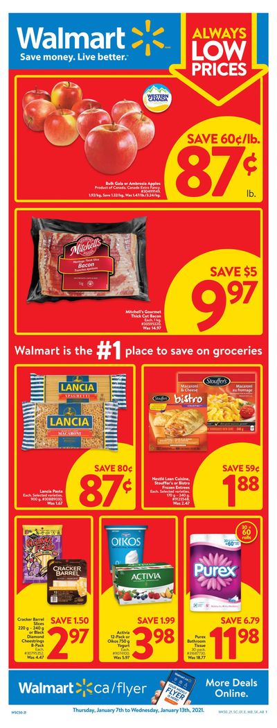 Walmart (West) Flyer January 7 to 13