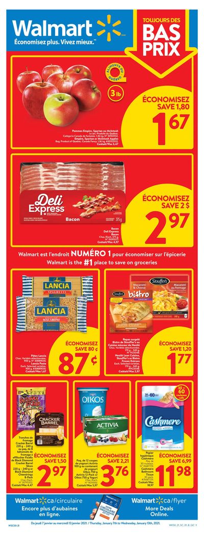 Walmart (QC) Flyer January 7 to 13 Walmart (QC) Flyer January 7 to 13