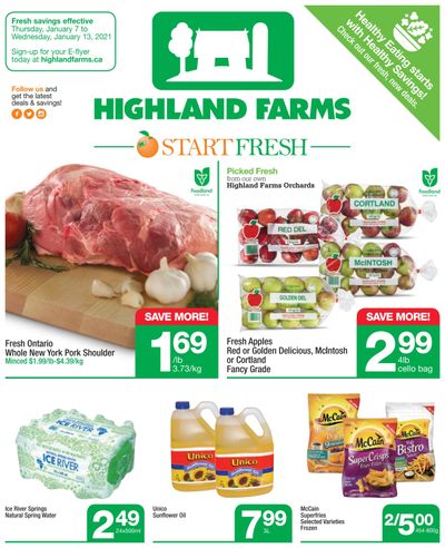 Highland Farms Flyer January 7 to 13