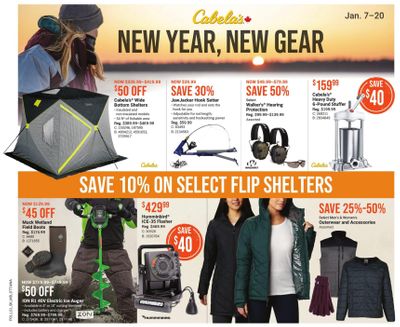 Cabela's Flyer January 7 to 20