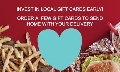 INVEST IN GIFT CARDS NOW! at Five Guys