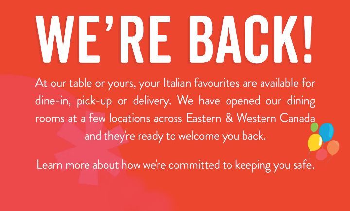 THEY'RE BACK! at East Side Mario's