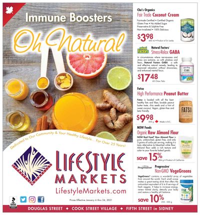 Lifestyle Markets Flyer January 6 to 24