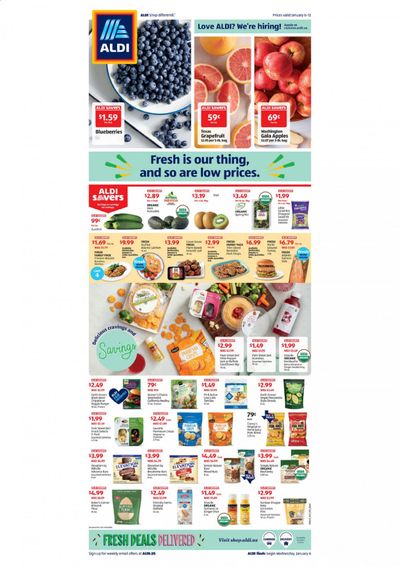 ALDI Weekly Ad Flyer January 6 to January 12