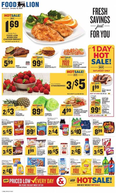 Food Lion (MD) Weekly Ad Flyer January 6 to January 12