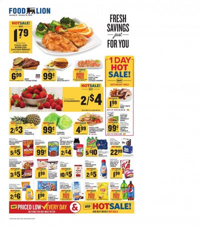 Food Lion (GA) Weekly Ad Flyer January 6 to January 12