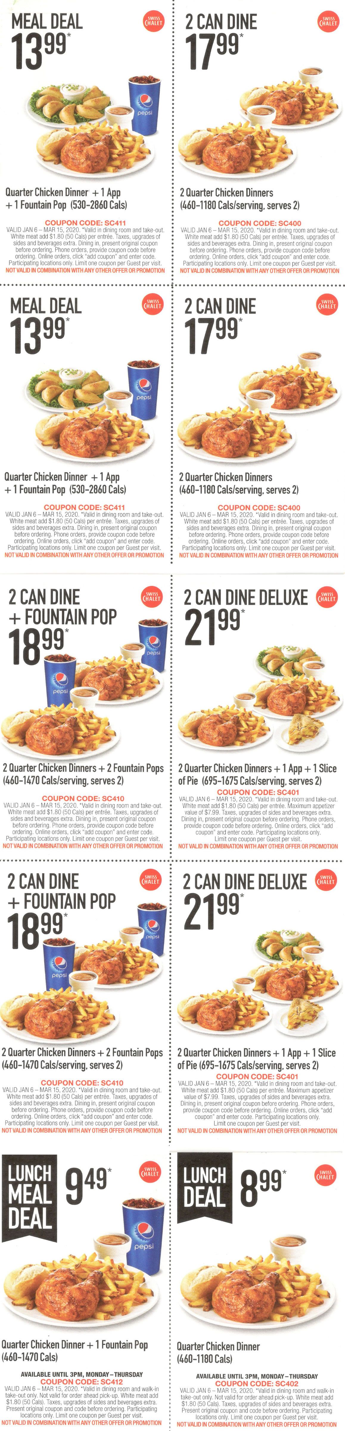Swiss Chalet Coupons Canada Swiss Chalet Coupons Canada