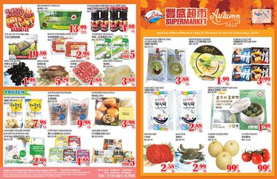 Food Island Supermarket Flyer September 27 to October 3