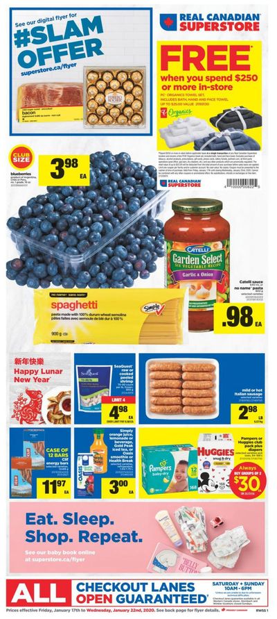 Real Canadian Superstore (West) Flyer January 17 to 22