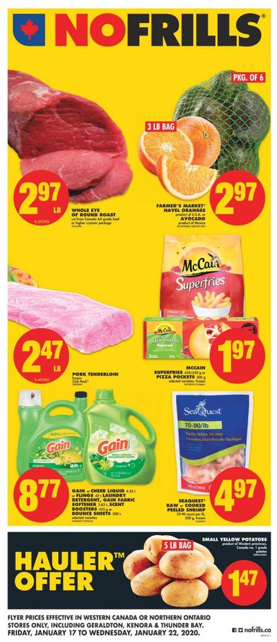 No Frills (West) Flyer January 17 to 22
