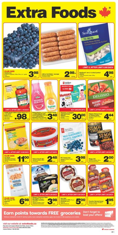 Extra Foods Flyer January 17 to 22