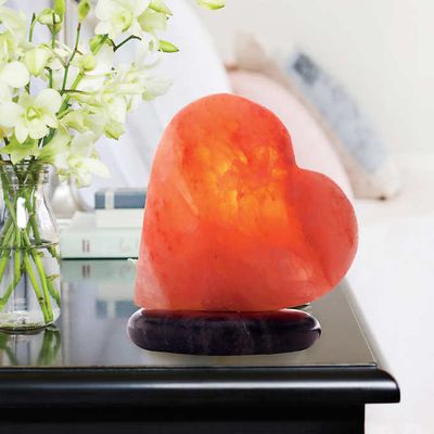 Heart-shaped Himalayan Salt Lamp on Sale for $39.99 at Costco  Canada