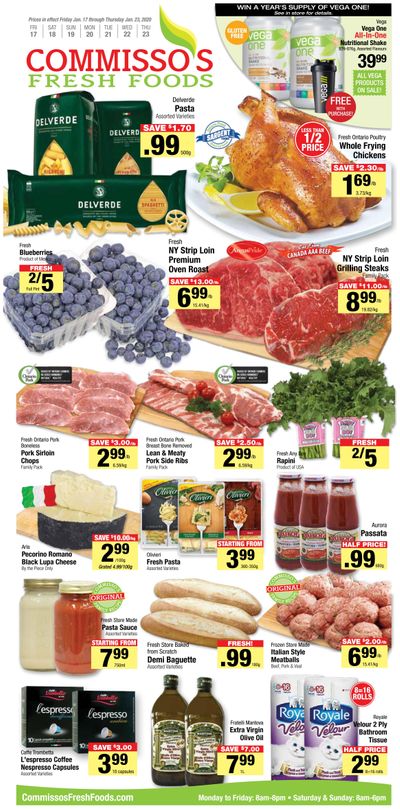 Commisso's Fresh Foods Flyer January 17 to 23