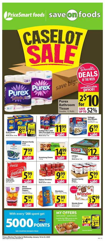 PriceSmart Foods Flyer January 16 to 22