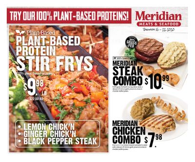 Meridian Meats and Seafood Flyer January 16 to 22