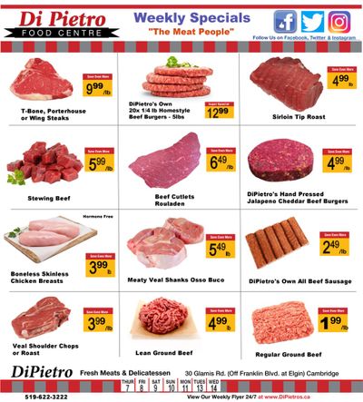 Di Pietro Food Centre Flyer January 7 to 13