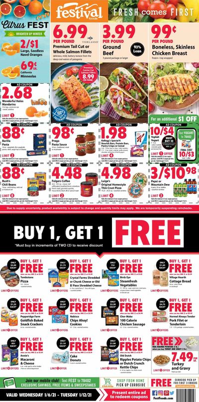Festival Foods Weekly Ad Flyer January 6 to January 12