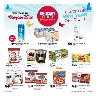 Grocery Outlet Weekly Ad Flyer January 6 to January 12
