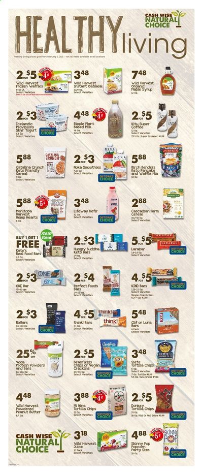 Cash Wise (MN, ND) Weekly Ad Flyer January 6 to February 2