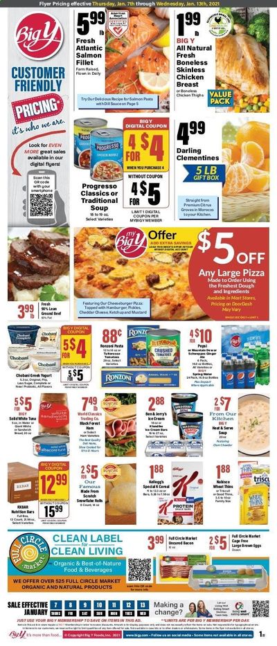 Big Y (MA) Weekly Ad Flyer January 7 to January 13