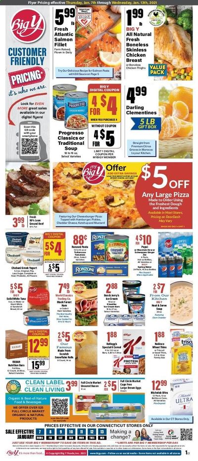 Big Y (CT) Weekly Ad Flyer January 7 to January 13