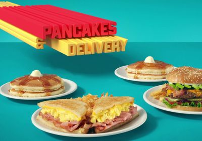 Denny's Rewards Members Can Score Free Pancakes and Free Delivery with an Online or In-app $5+ Purchase