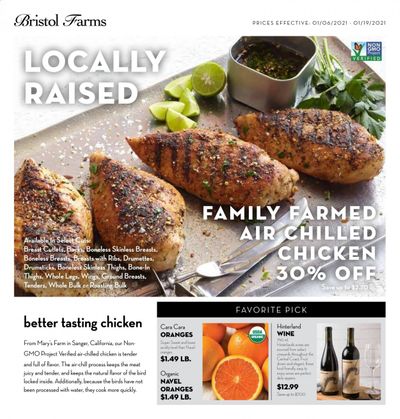 Bristol Farms (CA) Weekly Ad Flyer January 6 to January 19