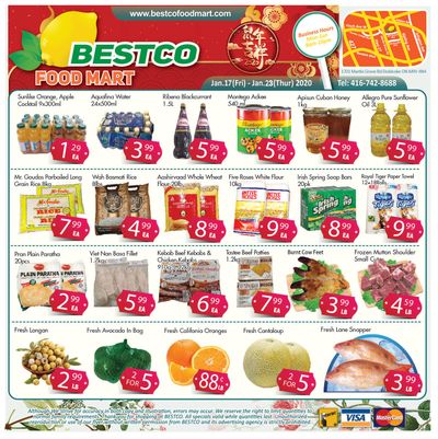 BestCo Food Mart (Etobicoke) Flyer January 17 to 23