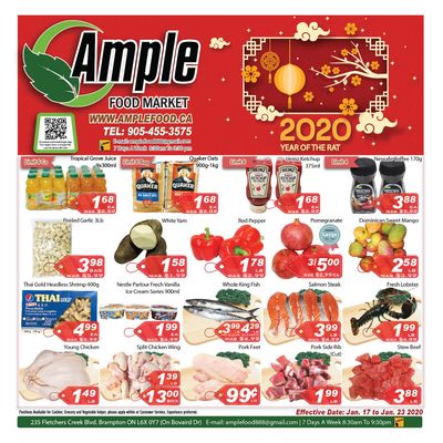 Ample Food Market Flyer January 17 to 23
